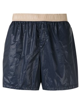 two-tone swim shorts