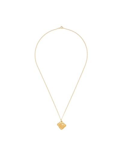Dragon 24K yellow gold-plated necklace