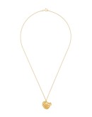 Rabbit 24K yellow gold-plated necklace