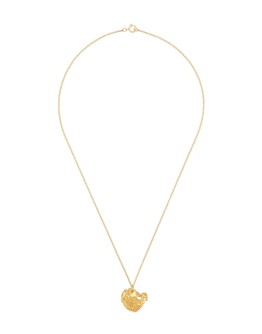 Rabbit 24K yellow gold-plated necklace