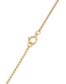Rabbit 24K yellow gold-plated necklace