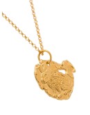 Rabbit 24K yellow gold-plated necklace
