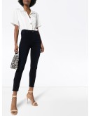 Margot high-rise cropped jeans