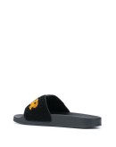 jacquard logo pool slides