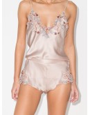 Maison silk shorts