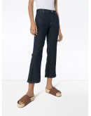cropped flare jeans