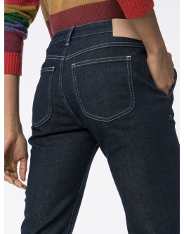 cropped flare jeans