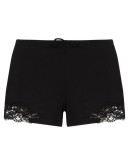 Souple lace-trim cotton shorts