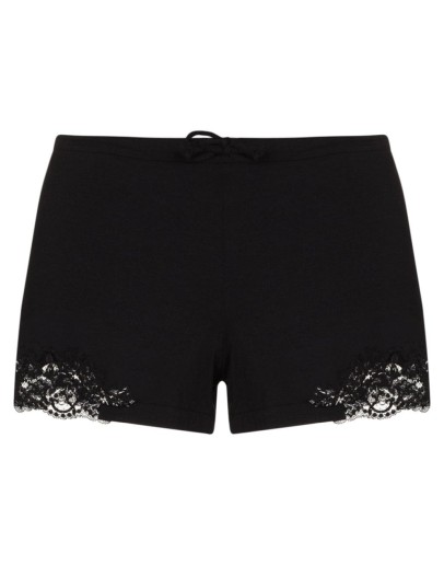 Souple lace-trim cotton shorts
