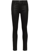 Hoxton coated skinny jeans