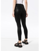 Hoxton coated skinny jeans
