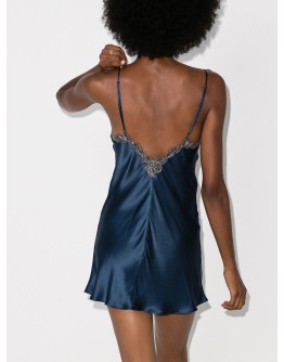 Maison lace-detail nightdress