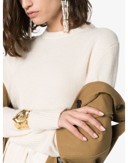 long-sleeve knit jumper