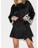 Maison Frastaglio lace-embroidered robe