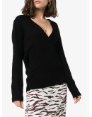 V-neck cashmere sweater