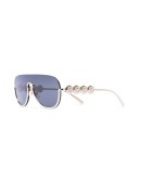 Medusa aviator-frame sunglasses