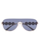 Medusa aviator-frame sunglasses