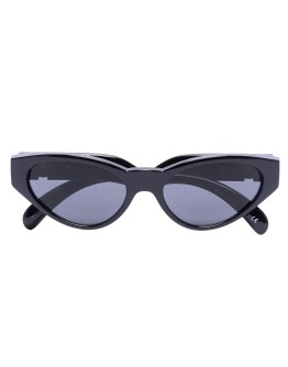 cat eye tinted sunglasses