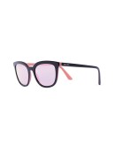 square-frame mirrored sunglasses