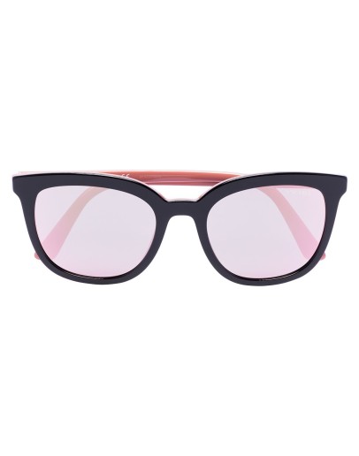 square-frame mirrored sunglasses