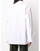 cut underarm button-up shirt