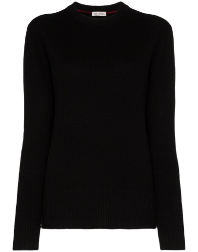 crew neck heavyweight cashmere sweater
