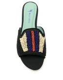bead-embroidered slippers