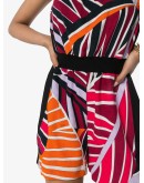 Sal print bandeau playsuit