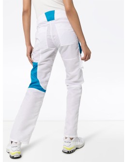 The Technical colour-block performance trousers
