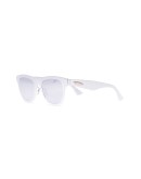 ribbon detail D-frame sunglasses