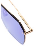 geometric-frame sunglasses