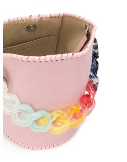 chain strap bucket bag