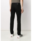 embroidered logo slim-fit jeans