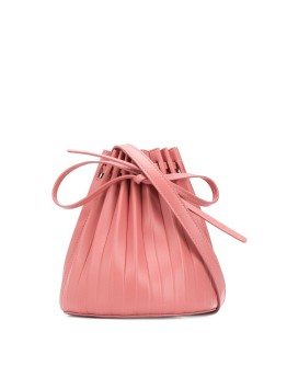 mini pleated bucket bag