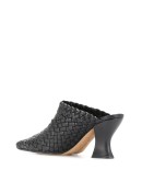 Almond 75mm mules 