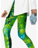 palm-print leggings