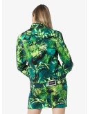 Palm print denim jacket