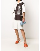 monkey pineapple printed shirt