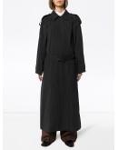 long belted trench coat