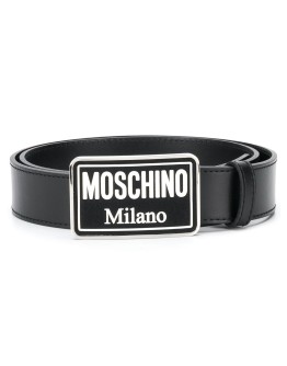 enamelled buckle belt