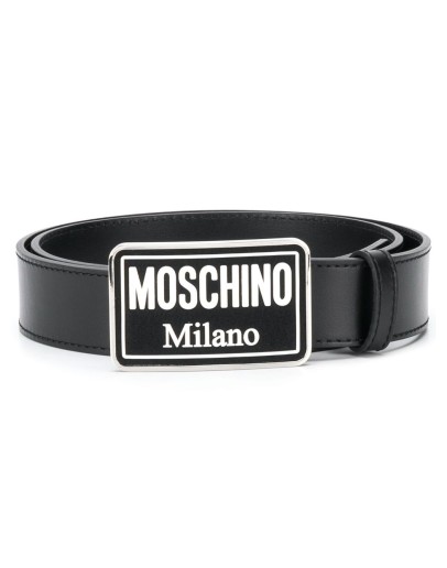 enamelled buckle belt