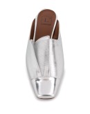 metallic mules