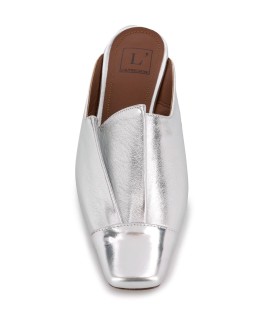 metallic mules