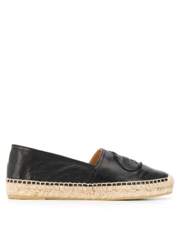 embroidered logo espadrilles