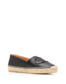 embroidered logo espadrilles