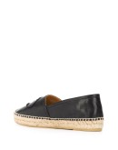 embroidered logo espadrilles