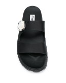 crystal embellished sandals