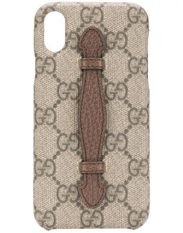 GG pattern iPhone XS case