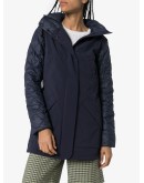 Berkely padded contrast hood coat