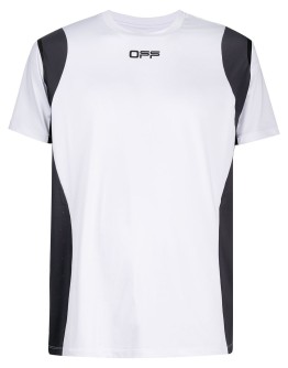 logo-print performance T-shirt